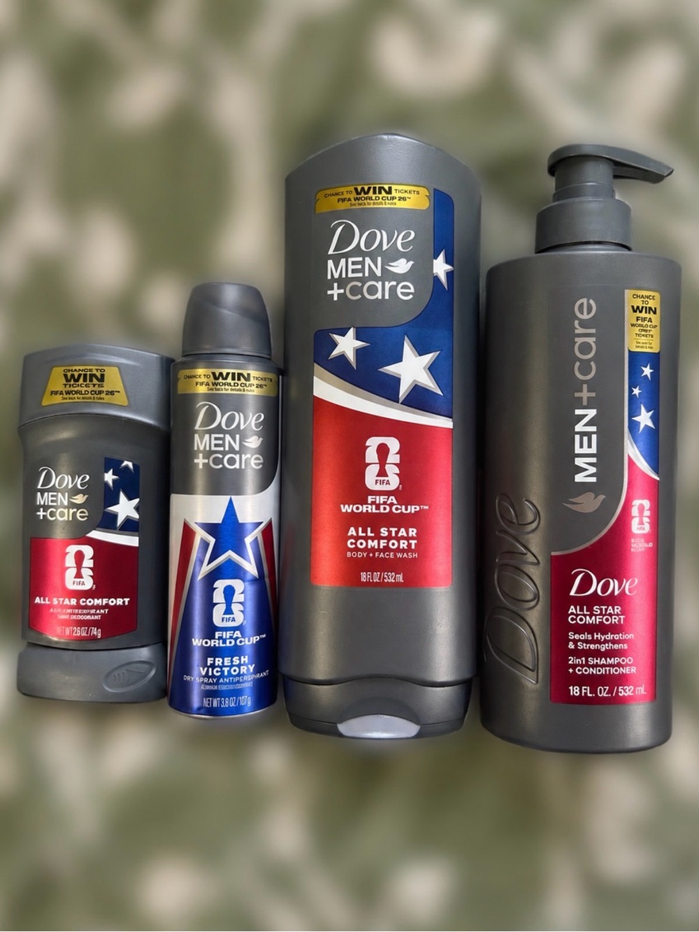 Dove Men+Care FIFA World Cup 2026 4-Piece Bundle